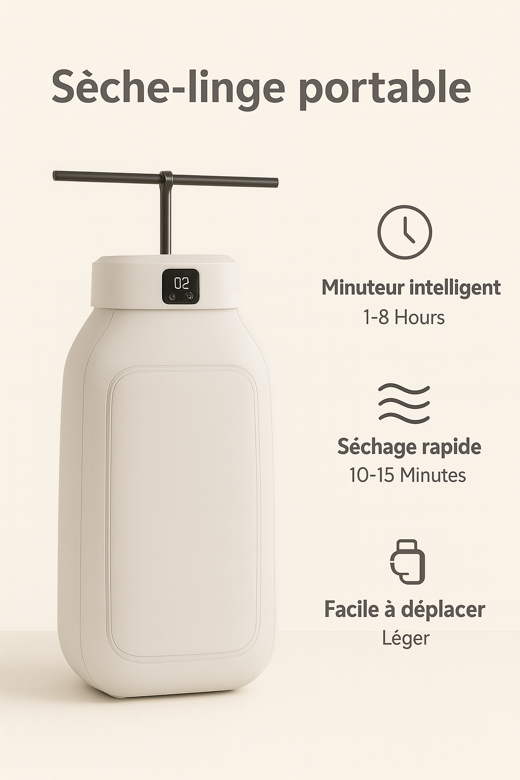 Sèche-linge portable