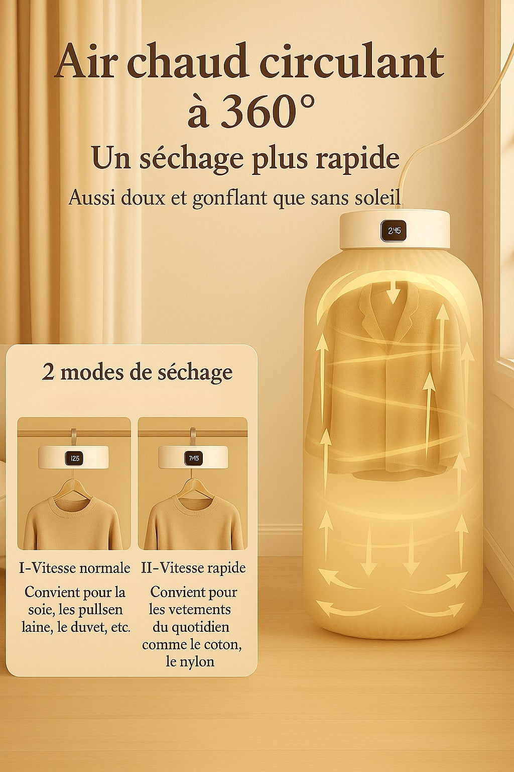 Sèche-linge portable